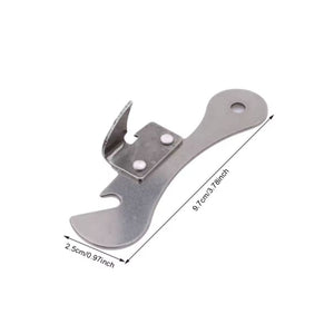 Can opener and wine set