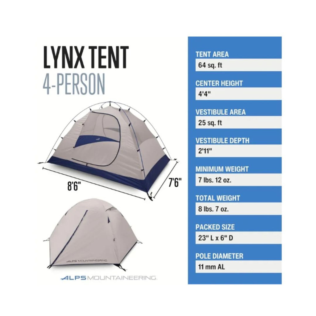 LynxTrail 2 Person Dome Tent