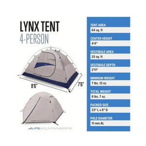 LynxTrail 2 Person Dome Tent