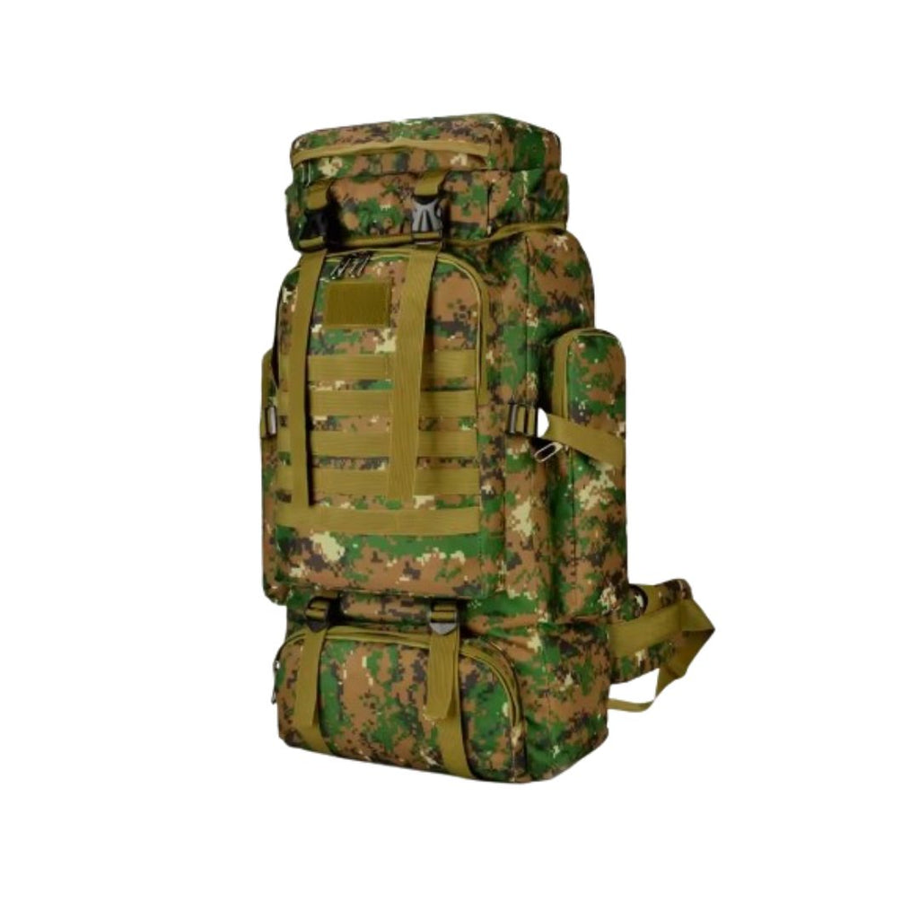 Titan 80L Camouflaged Tactical Backpack