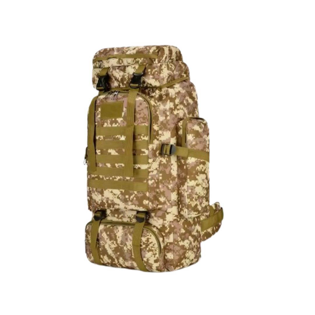 Titan 80L Camouflaged Tactical Backpack